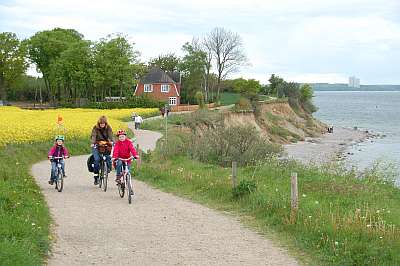 Radwanderziel Brodtener Ufer an der Lübecker Bucht